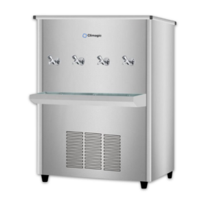 Climagic CMWC85T4 85 Gallon 4 Tap Stainless Steel Water Cooler